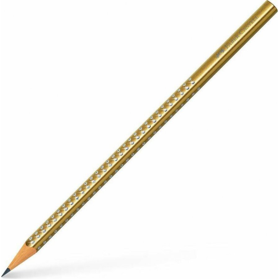 Faber-Castell Sparkle Μολύβι 2B Χρυσό Faber-Castell Sparkle Μολύβι 2B Χρυσό