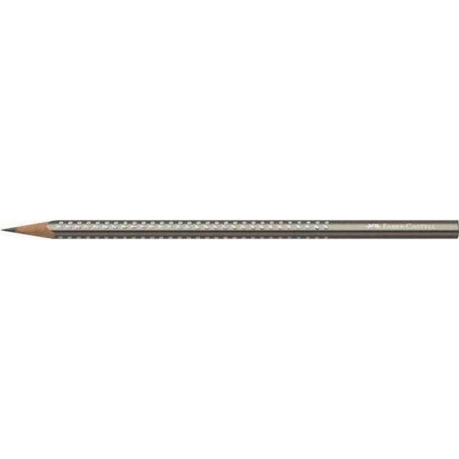 Faber-Castell Sparkle Μολύβι B Ασημί Faber-Castell Sparkle Μολύβι B Ασημί