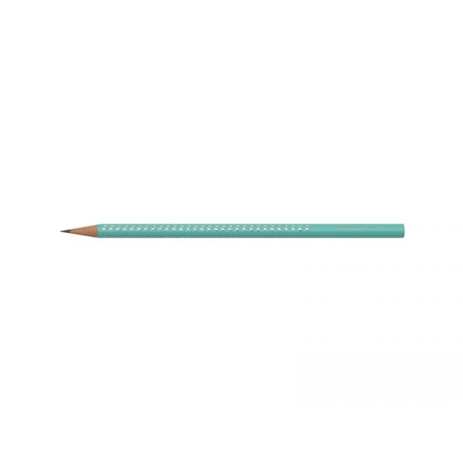 Faber-Castell Sparkle Μολύβι B Περλέ Τιρκουαζ Faber-Castell Sparkle Μολύβι B Περλέ Τιρκουαζ