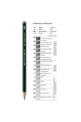 Faber-Castell 9000 Μολύβι 3B Πράσινο Faber-Castell 9000 Μολύβι 3B Πράσινο