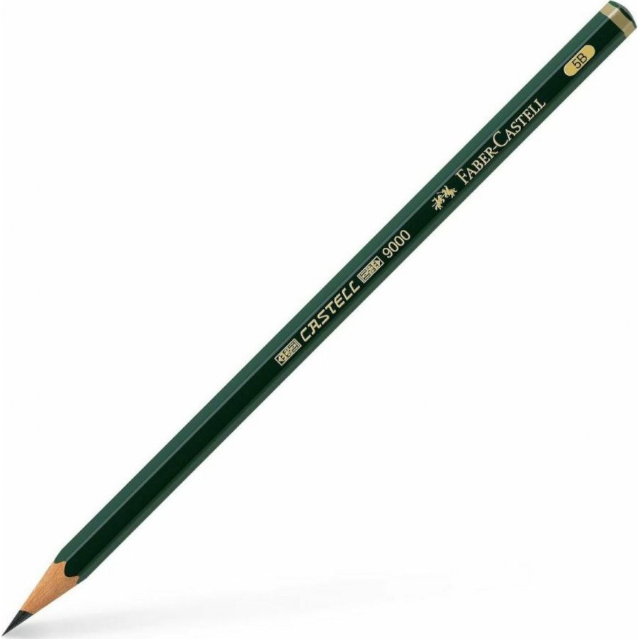 Faber-Castell 9000 Μολύβι 5B Πράσινο Faber-Castell 9000 Μολύβι 5B Πράσινο