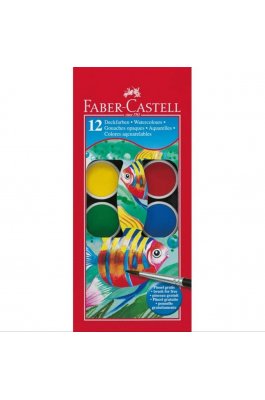 Faber-Castell Σετ Νερομπογιές με Πινέλο 30mm (125012) Faber-Castell Σετ Νερομπογιές με Πινέλο 30mm (125012)