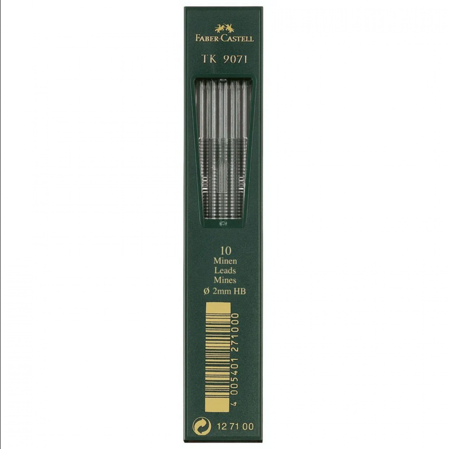 Faber-Castell 10 Μύτες Μολυβιού TK 9071 Πάχους 2mm Τύπου HB (127100)
