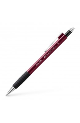 Faber-Castell Μηχανικό Μολύβι 0.5mm με Γόμα Κόκκινο (134521)