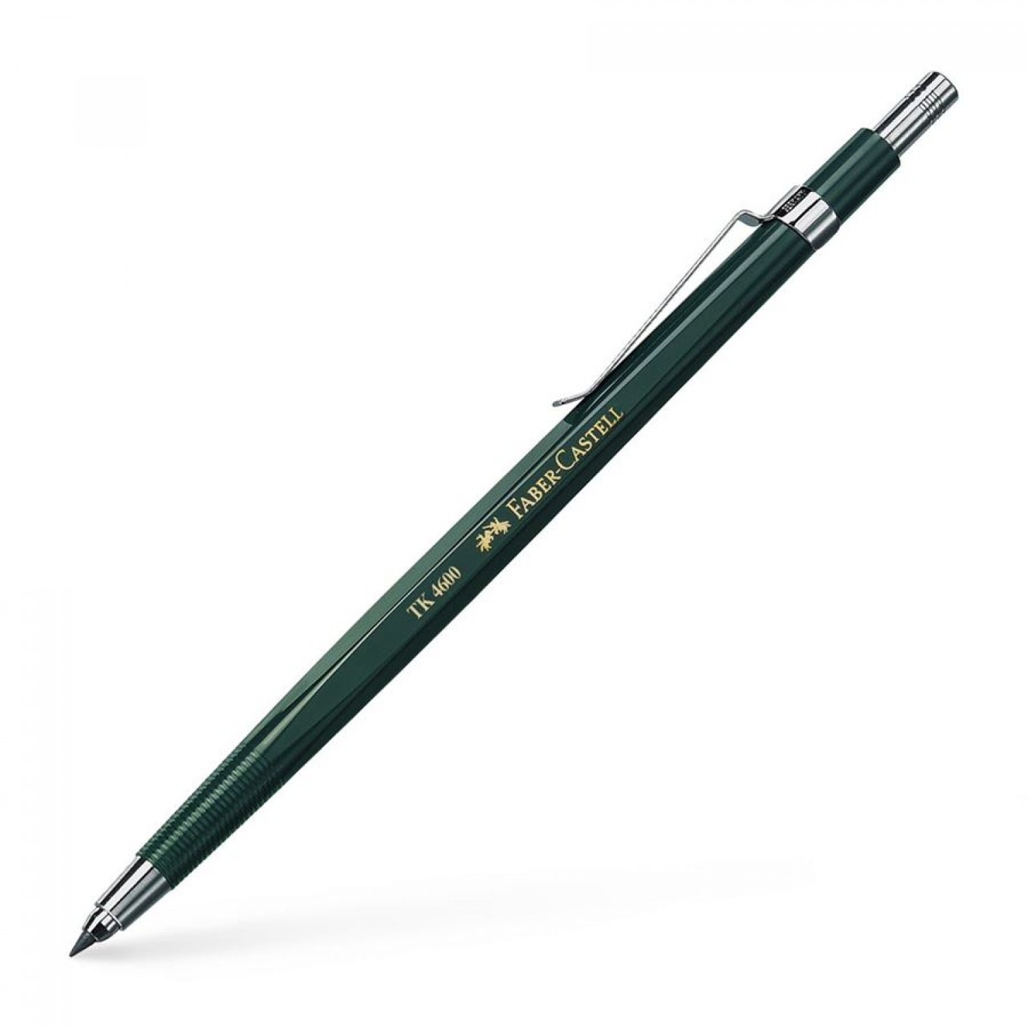 Faber-Castell TK 4600 Μηχανικό Μολύβι 2.0mm με Ξύστρα Κατάλληλο για Σχέδιο Πράσινο (134600)