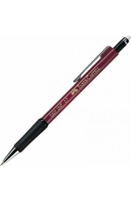 Faber-Castell Μηχανικό Μολύβι 0.7mm με Γόμα Κόκκινο (134721)