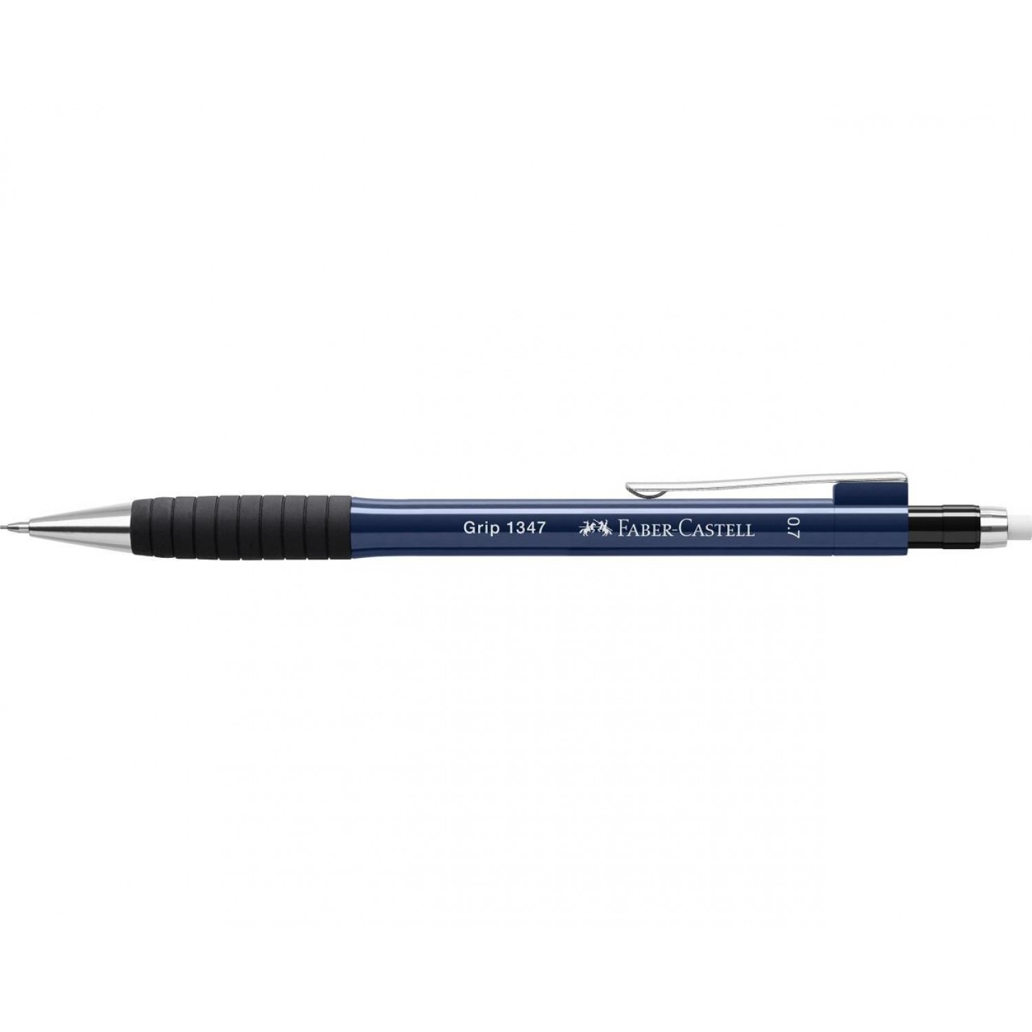 Faber-Castell Μηχανικό Μολύβι 0.7mm με Γόμα Μπλε (134751) Faber-Castell Μηχανικό Μολύβι 0.7mm με Γόμα Μπλε (134751)