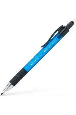 Faber-Castell Gripmatic Μηχανικό Μολύβι 0.5mm με Γόμα σε Μπλε Χρώμα