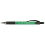 Faber-Castell Gripmatic Μηχανικό Μολύβι 0.5mm με Γόμα σε Πράσινο Χρώμα