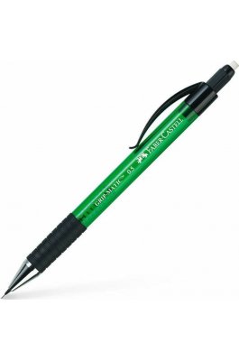 Faber-Castell Gripmatic Μηχανικό Μολύβι 0.5mm με Γόμα σε Πράσινο Χρώμα