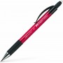 Faber-Castell Gripmatic Μηχανικό Μολύβι 0.7mm με Γόμα σε Κόκκινο Χρώμα