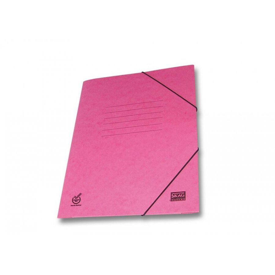 Skag Ντοσιέ Πρεσπάν με Λάστιχο 25 x 35cm Ροζ Skag Ντοσιέ Πρεσπάν με Λάστιχο 25 x 35cm Ροζ