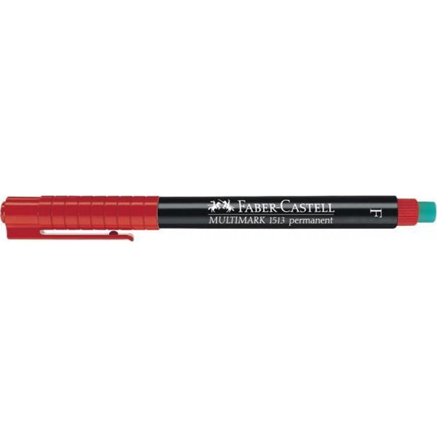 Faber-Castell Multimark 1513 Για CD/DVD 0.6 mm Κόκκινο (151321) Faber-Castell Multimark 1513 Για CD/DVD 0.6 mm Κόκκινο (151321)
