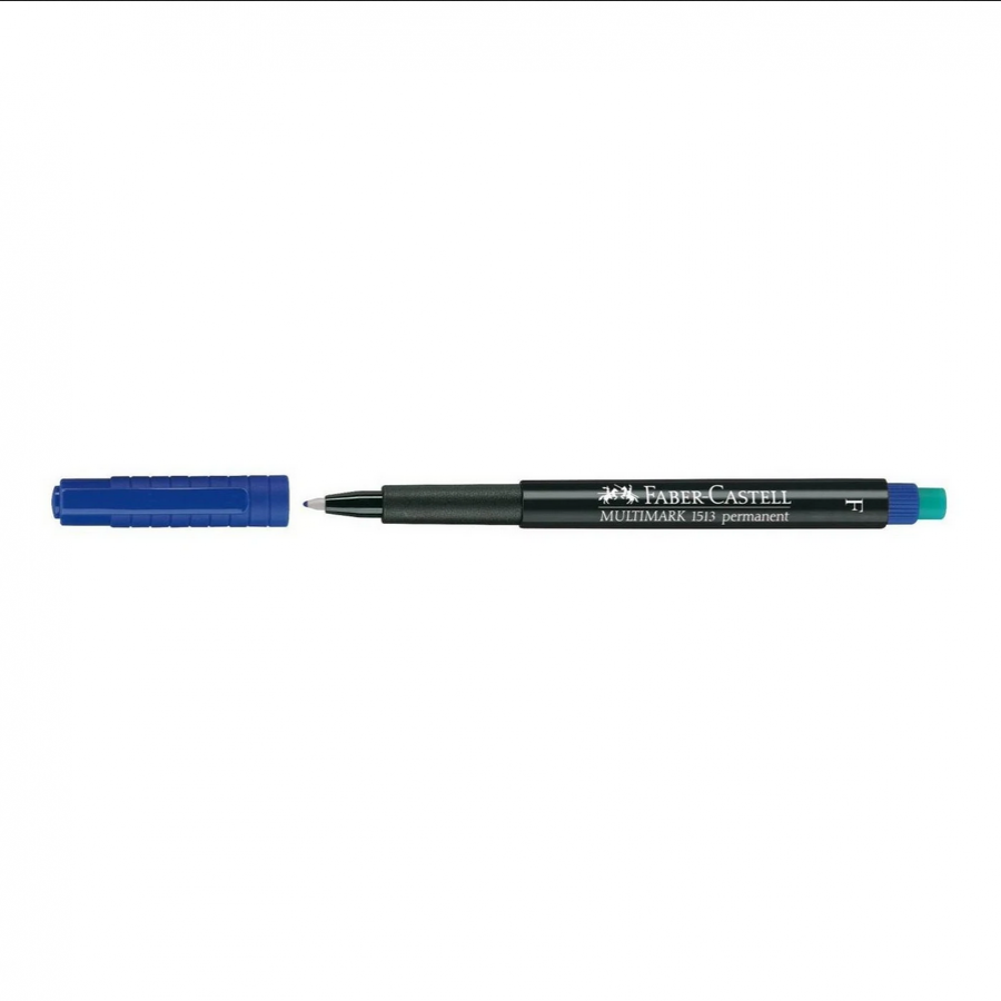 Faber-Castell Multimark Για CD/DVD 0.6 mm Μπλέ (151351) Faber-Castell Multimark Για CD/DVD 0.6 mm Μπλέ (151351)
