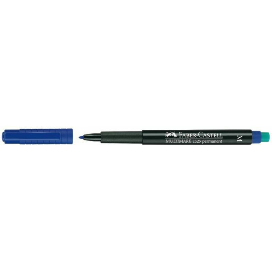 Faber-Castell Multimark 1525 Για CD/DVD 1mm Μπλέ Faber-Castell Multimark 1525 Για CD/DVD 1mm Μπλέ