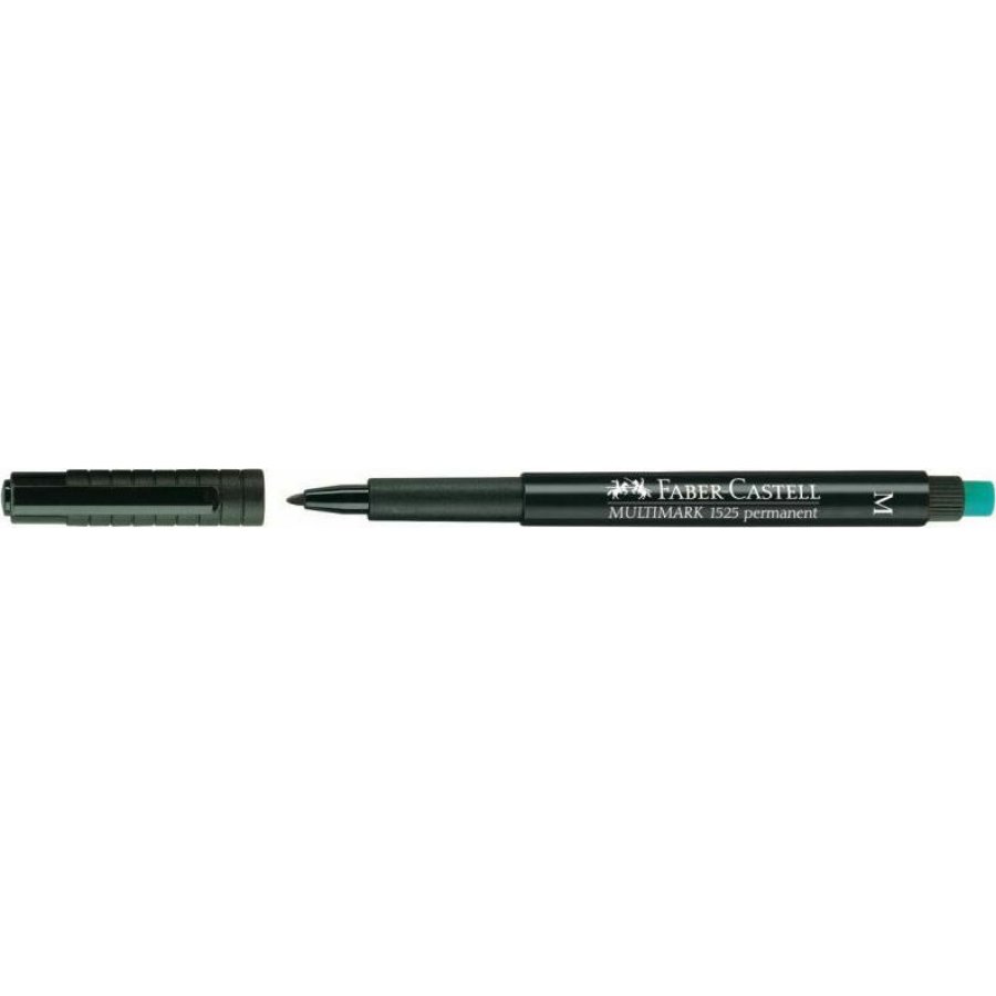 Faber-Castell Multimark 1525 Για CD/DVD 1mm Μαύρο (152599) Faber-Castell Multimark 1525 Για CD/DVD 1mm Μαύρο (152599)