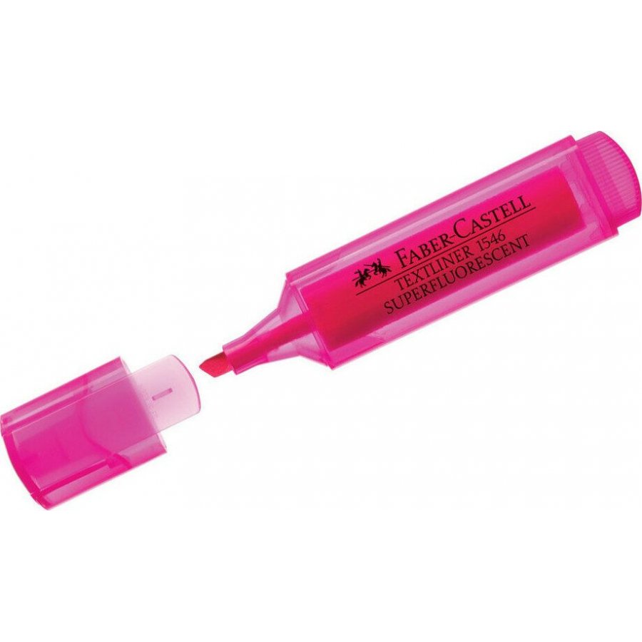 Faber-Castell Textliner 46 Μαρκαδόρος Υπογράμμισης Ροζ 5mm (154628) Faber-Castell Textliner 46 Μαρκαδόρος Υπογράμμισης Ροζ 5mm (154628)