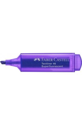 Faber-Castell Textliner 46 Μαρκαδόρος Υπογράμμισης Μωβ 5mm Faber-Castell Textliner 46 Μαρκαδόρος Υπογράμμισης Μωβ 5mm