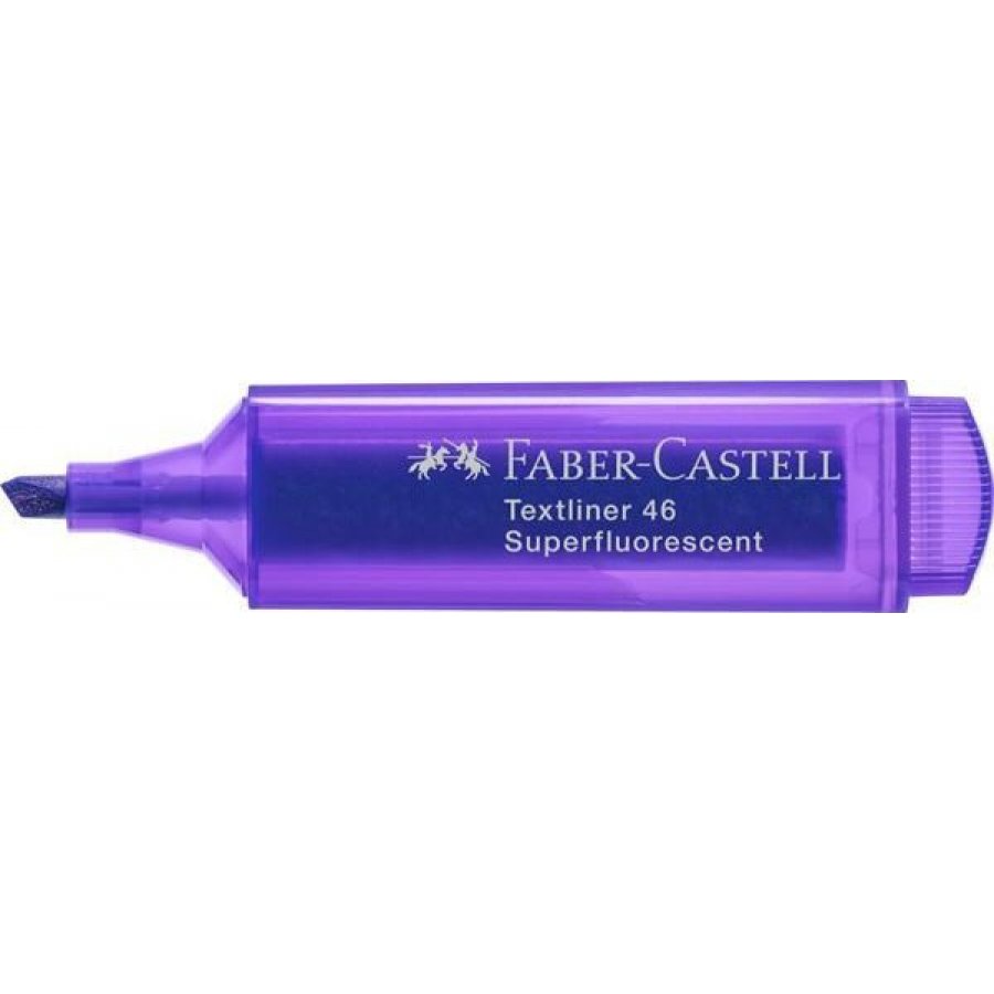 Faber-Castell Textliner 46 Μαρκαδόρος Υπογράμμισης Μωβ 5mm Faber-Castell Textliner 46 Μαρκαδόρος Υπογράμμισης Μωβ 5mm