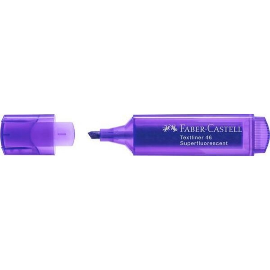 Faber-Castell Textliner 46 Μαρκαδόρος Υπογράμμισης Μωβ 5mm Faber-Castell Textliner 46 Μαρκαδόρος Υπογράμμισης Μωβ 5mm