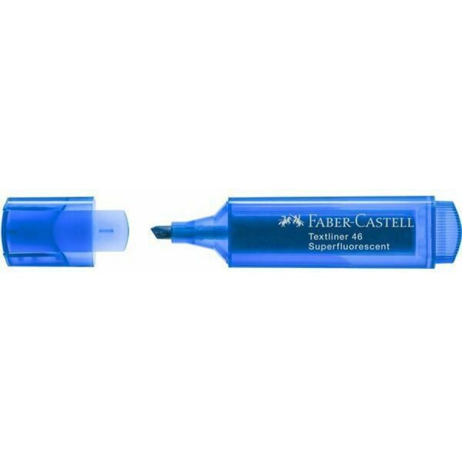 Faber-Castell Μαρκαδόρος Υπογράμμισης Μπλε 5mm (154652) Faber-Castell Μαρκαδόρος Υπογράμμισης Μπλε 5mm (154652)