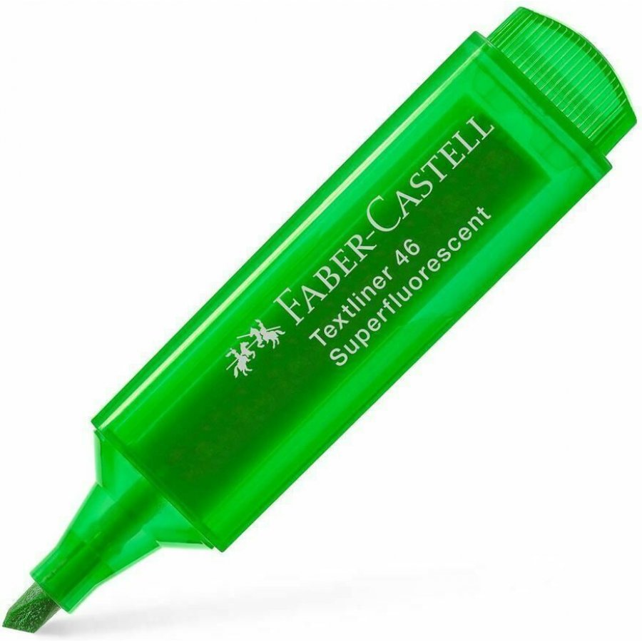 Faber-Castell Textliner 46 Μαρκαδόρος Υπογράμμισης Πράσινο 5mm (154663) Faber-Castell Textliner 46 Μαρκαδόρος Υπογράμμισης Πράσινο 5mm (154663)