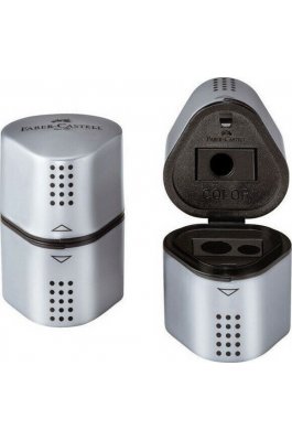 Faber-Castell Trio Box Τριπλή Ξύστρα Βαρελάκι Faber-Castell Trio Box Τριπλή Ξύστρα Βαρελάκι