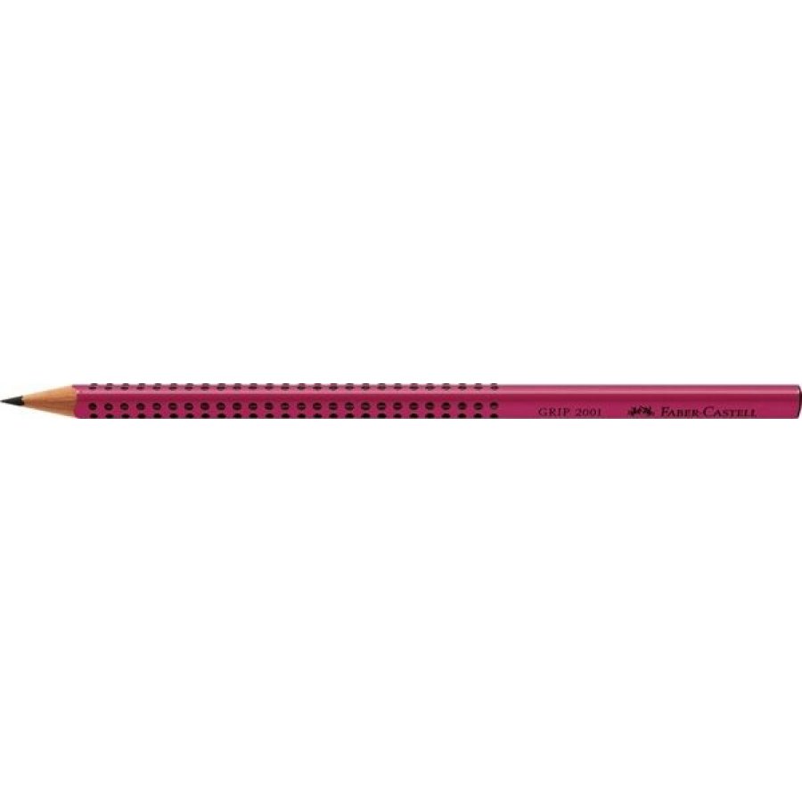 Faber-Castell Grip 2001 Μολύβι B Μπορντώ Faber-Castell Grip 2001 Μολύβι B Μπορντώ