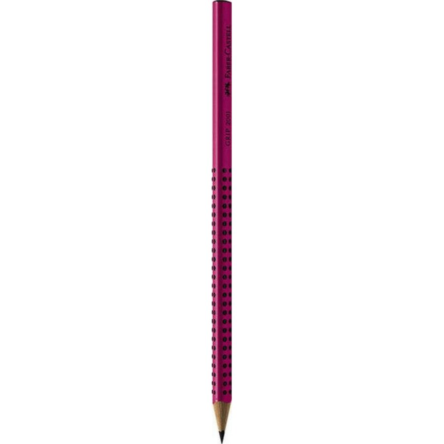 Faber-Castell Grip 2001 Μολύβι B Μπορντώ Faber-Castell Grip 2001 Μολύβι B Μπορντώ