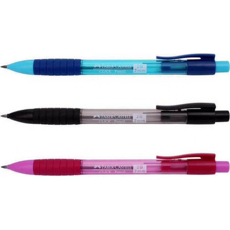 Faber-Castell Μηχανικό Μολύβι 2.0mm Ροζ/Μπλε Faber-Castell Μηχανικό Μολύβι 2.0mm Ροζ/Μπλε