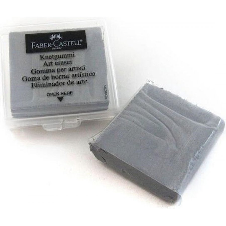 Faber-Castell Γόμα Κάρβουνο Γκρι (127220) Faber-Castell Γόμα Κάρβουνο Γκρι (127220)