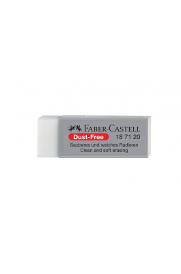 Faber-Castell Γόμα για Μολύβι Dust-Free Λευκή (187120)