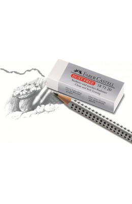 Faber Castell Γόμα Dust-Free Vinyl Λευκή (187130)