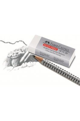 Faber Castell Γόμα Dust-Free Vinyl Λευκή (187130) Faber Castell Γόμα Dust-Free Vinyl Λευκή (187130)