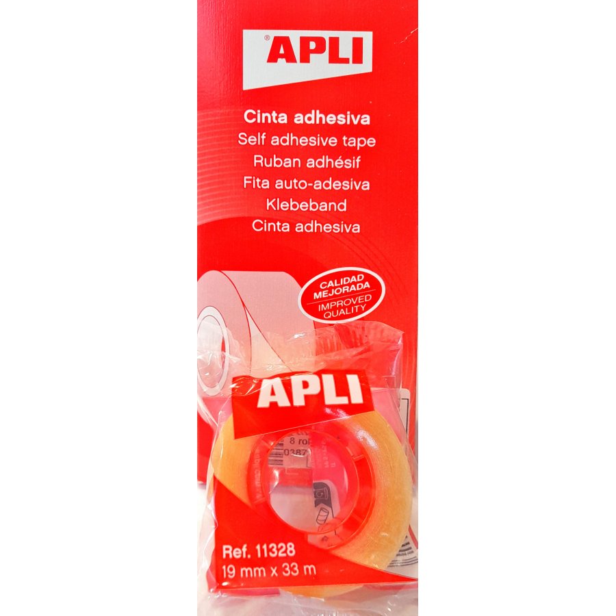 Apli Tape Σελοτέιπ 19mm x 33m (11328) Apli Tape Σελοτέιπ 19mm x 33m (11328)