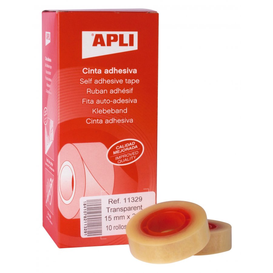 Apli Tape Σελοτέιπ 15mm x 33m (11329) Apli Tape Σελοτέιπ 15mm x 33m (11329)