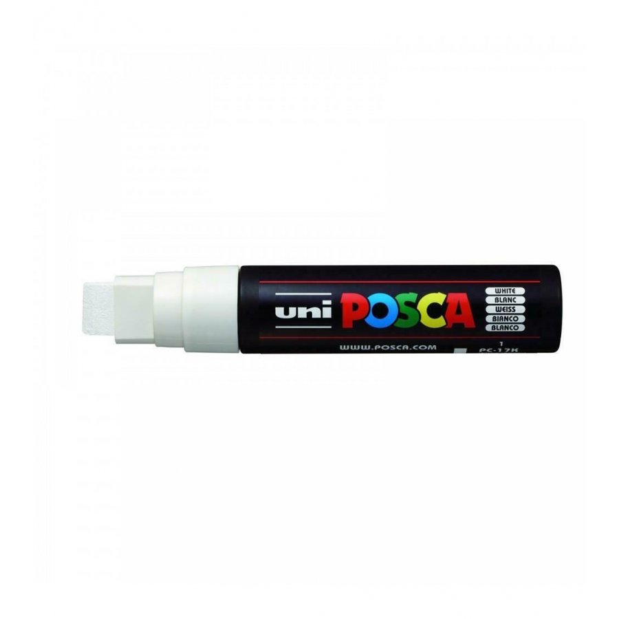 Uni-Ball Posca Ανεξίτηλος Μαρκαδόρος 15mm Λευκός (PC17K) Uni-Ball Posca Ανεξίτηλος Μαρκαδόρος 15mm Λευκός (PC17K)
