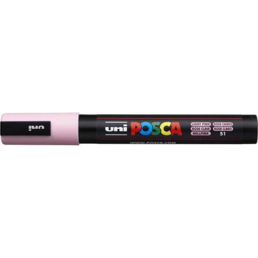 Uni-Ball Posca Ανεξίτηλος Μαρκαδόρος 1.8-2.5mm Ροζ (PC5M) Uni-Ball Posca Ανεξίτηλος Μαρκαδόρος 1.8-2.5mm Ροζ (PC5M)