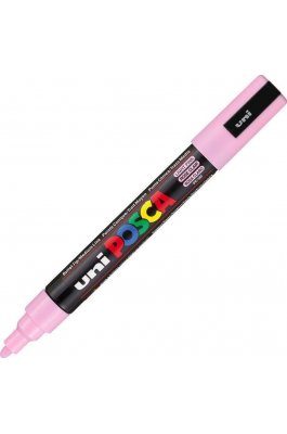 Uni-Ball Posca Ανεξίτηλος Μαρκαδόρος 1.8-2.5mm Ροζ (PC5M)