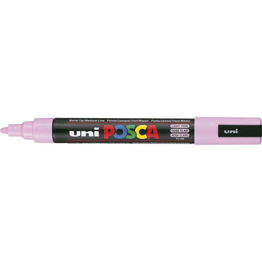 Uni-Ball Posca Ανεξίτηλος Μαρκαδόρος 1.8-2.5mm Ροζ (PC5M) Uni-Ball Posca Ανεξίτηλος Μαρκαδόρος 1.8-2.5mm Ροζ (PC5M)