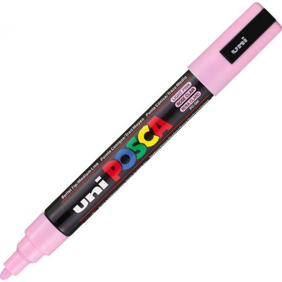 Uni-Ball Posca Ανεξίτηλος Μαρκαδόρος 1.8-2.5mm Ροζ (PC5M) Uni-Ball Posca Ανεξίτηλος Μαρκαδόρος 1.8-2.5mm Ροζ (PC5M)