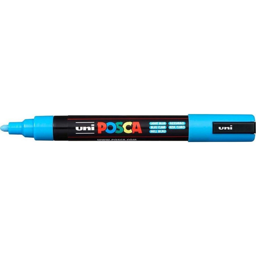 Uni-Ball Posca Ανεξίτηλος Μαρκαδόρος 1.8-2.5mm Γαλάζιο (PC5M) Uni-Ball Posca Ανεξίτηλος Μαρκαδόρος 1.8-2.5mm Γαλάζιο (PC5M)