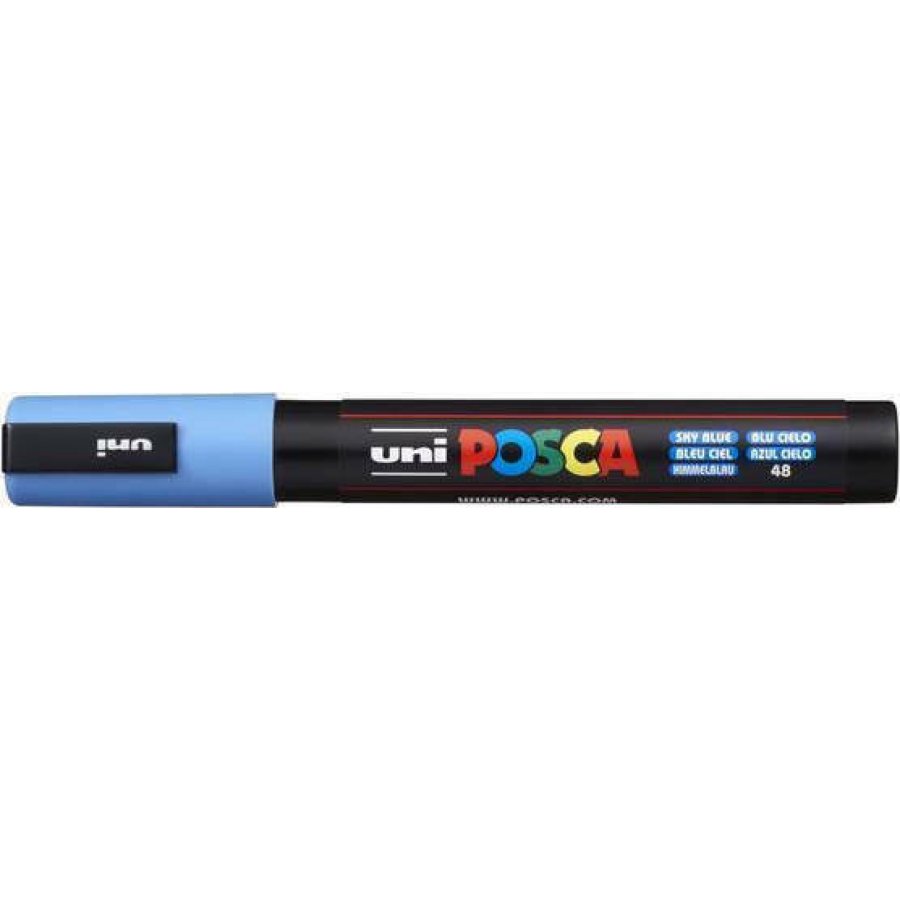 Uni-Ball Posca Ανεξίτηλος Μαρκαδόρος 1.8-2.5mm Γαλάζιο (PC5M) Uni-Ball Posca Ανεξίτηλος Μαρκαδόρος 1.8-2.5mm Γαλάζιο (PC5M)