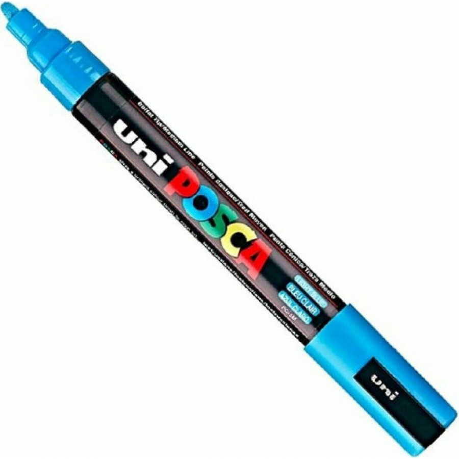 Uni-Ball Posca Ανεξίτηλος Μαρκαδόρος 1.8-2.5mm Γαλάζιο (PC5M) Uni-Ball Posca Ανεξίτηλος Μαρκαδόρος 1.8-2.5mm Γαλάζιο (PC5M)