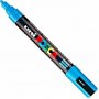 Uni-Ball Posca Ανεξίτηλος Μαρκαδόρος 1.8-2.5mm Γαλάζιο (PC5M) Uni-Ball Posca Ανεξίτηλος Μαρκαδόρος 1.8-2.5mm Γαλάζιο (PC5M)