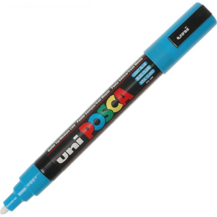 Uni-Ball Posca Ανεξίτηλος Μαρκαδόρος 1.8-2.5mm Γαλάζιο (PC5M) Uni-Ball Posca Ανεξίτηλος Μαρκαδόρος 1.8-2.5mm Γαλάζιο (PC5M)
