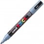 Uni-Ball Posca Ανεξίτηλος Μαρκαδόρος 1.8-2.5mm Γκρι (PC5M) Uni-Ball Posca Ανεξίτηλος Μαρκαδόρος 1.8-2.5mm Γκρι (PC5M)
