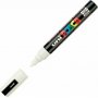 Uni-Ball Posca Ανεξίτηλος Μαρκαδόρος 1.8-2.5mm Λευκός (PC5M) Uni-Ball Posca Ανεξίτηλος Μαρκαδόρος 1.8-2.5mm Λευκός (PC5M)