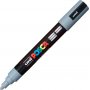 Uni-Ball Posca Ανεξίτηλος Μαρκαδόρος 1.8-2.5mm Γκρι (PC5M) Uni-Ball Posca Ανεξίτηλος Μαρκαδόρος 1.8-2.5mm Γκρι (PC5M)