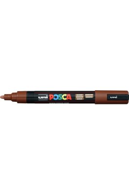 Uni-Ball Posca Ανεξίτηλος Μαρκαδόρος 1.8-2.5mm Καφέ (PC5M) Uni-Ball Posca Ανεξίτηλος Μαρκαδόρος 1.8-2.5mm Καφέ (PC5M)